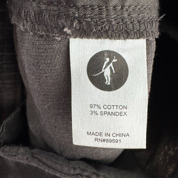 Toes On The Nose Corduroy Shorts Mens XL‎ Brown Cotton Spandex Casual SS-2012 - Picture 8 of 9